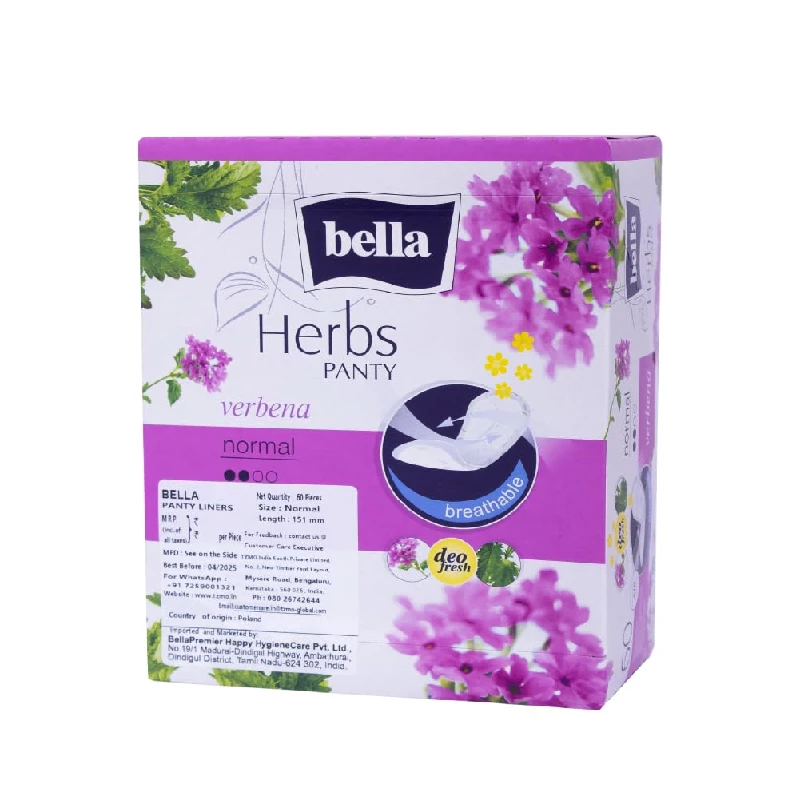 Bella HeRBS Panty Liners For Women Daily Use, 60 Pads-2.webp